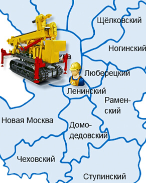 Бурение скважины на воду с. Остров, Ленинский район, август 2026